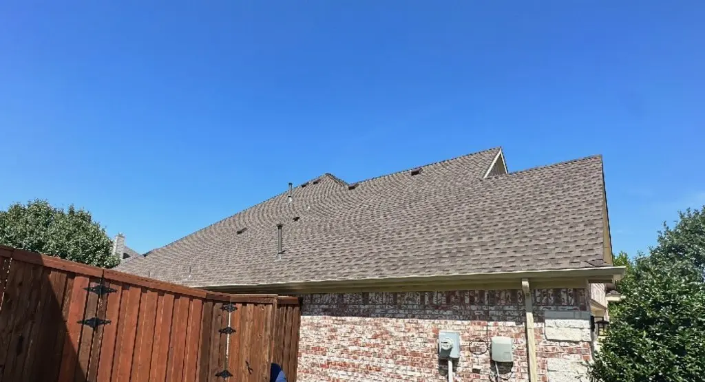 Completed roof replacement project in Flushing